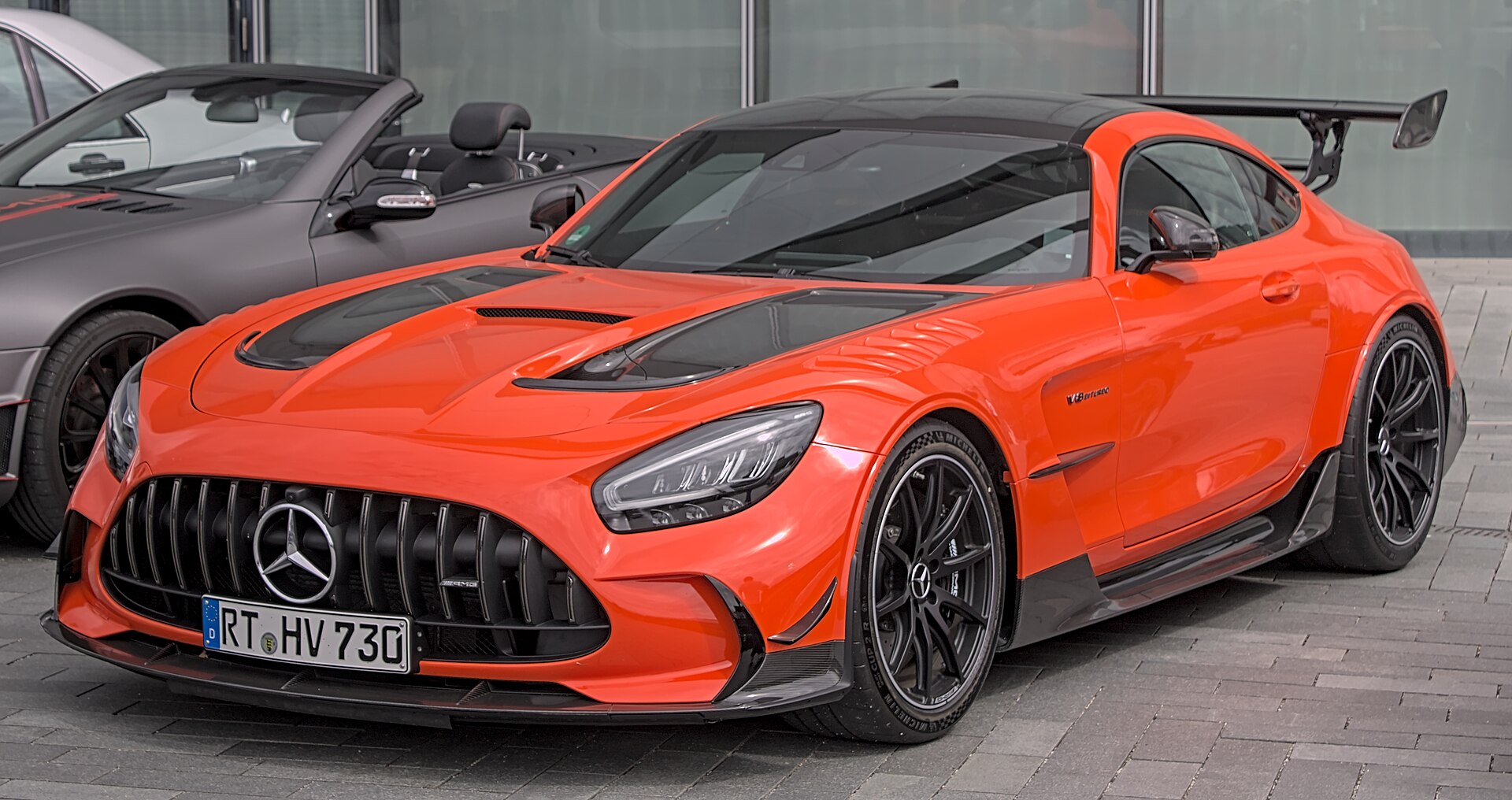 Mercedes-AMG GT Black Series demonstration vehicle