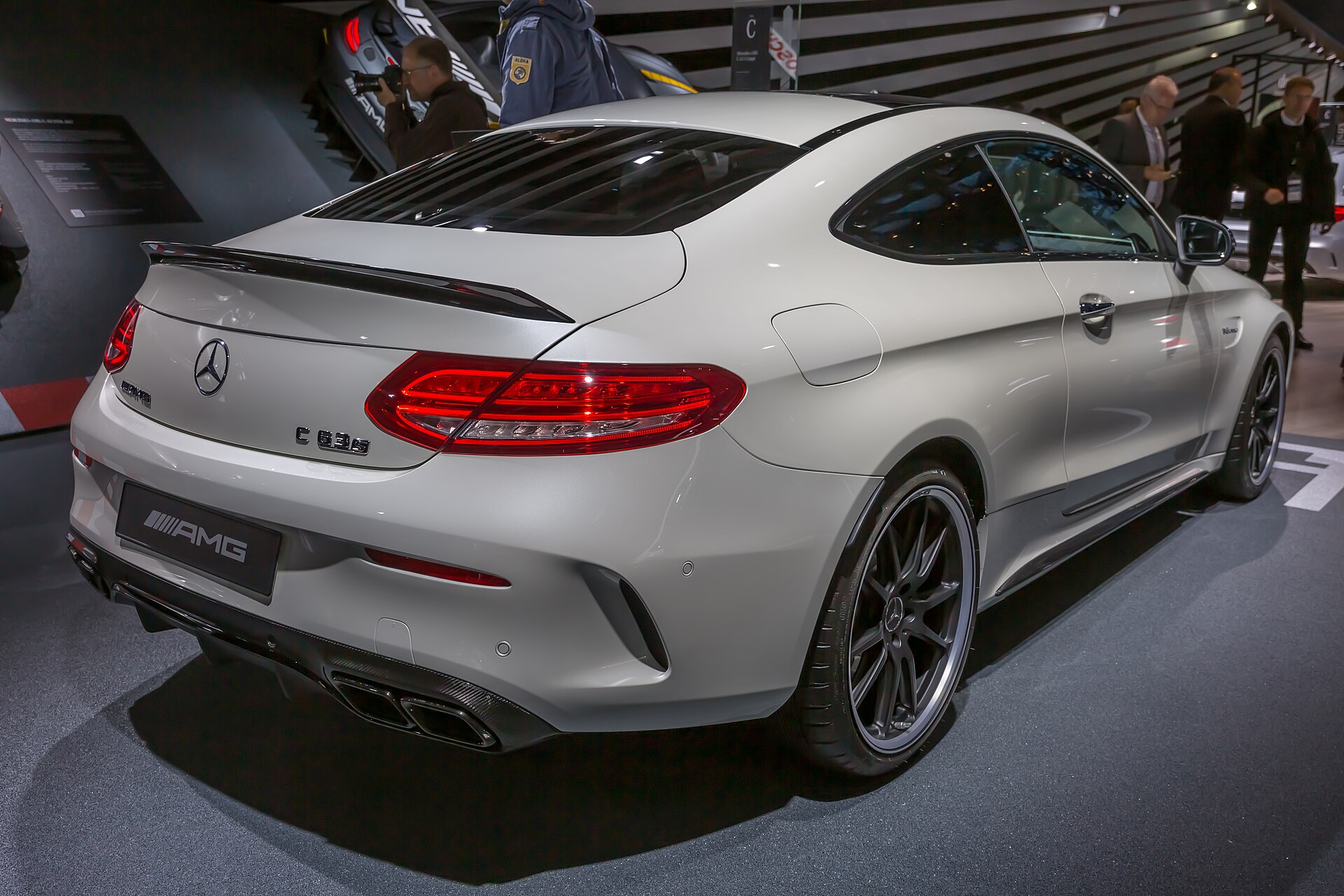 Mercedes-AMG C 63 S demonstration vehicle