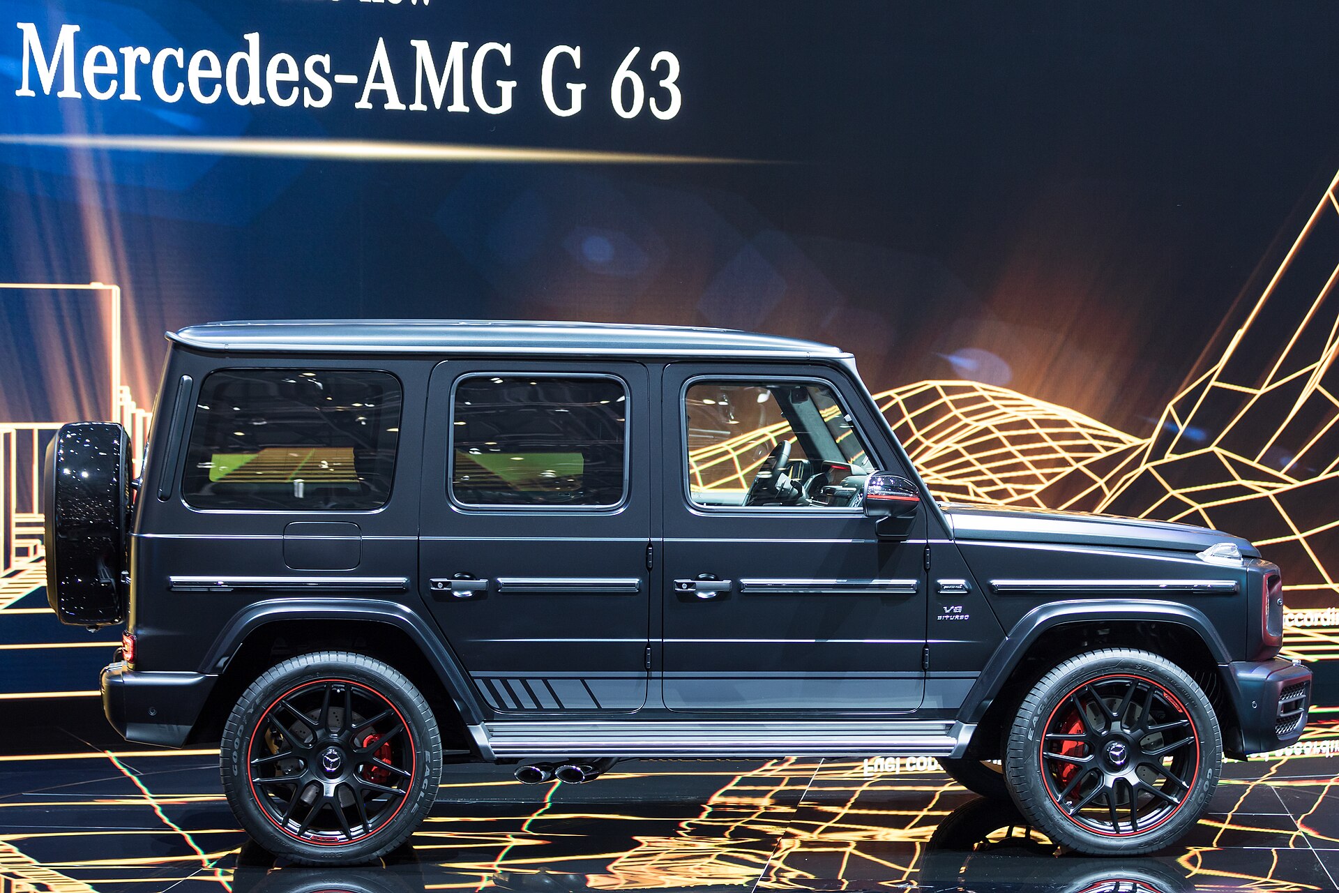 Mercedes-AMG G 63 demonstration vehicle