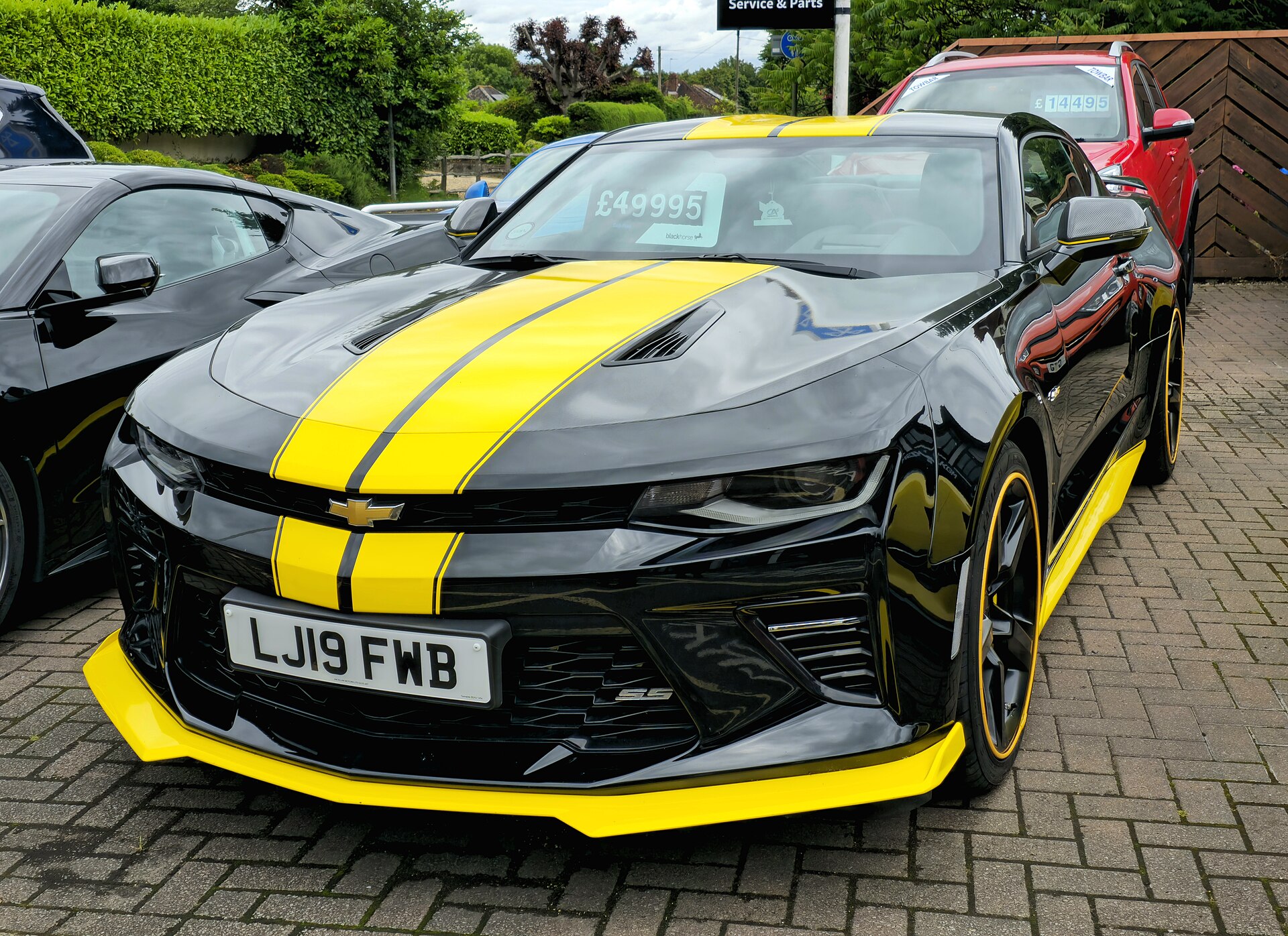 Chevrolet Camaro SS demonstration vehicle