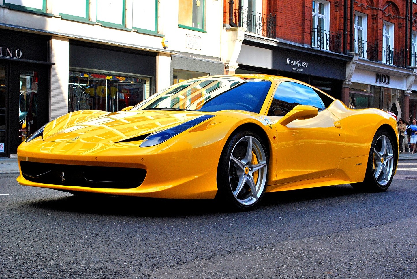 Ferrari 458 Italia demonstration vehicle