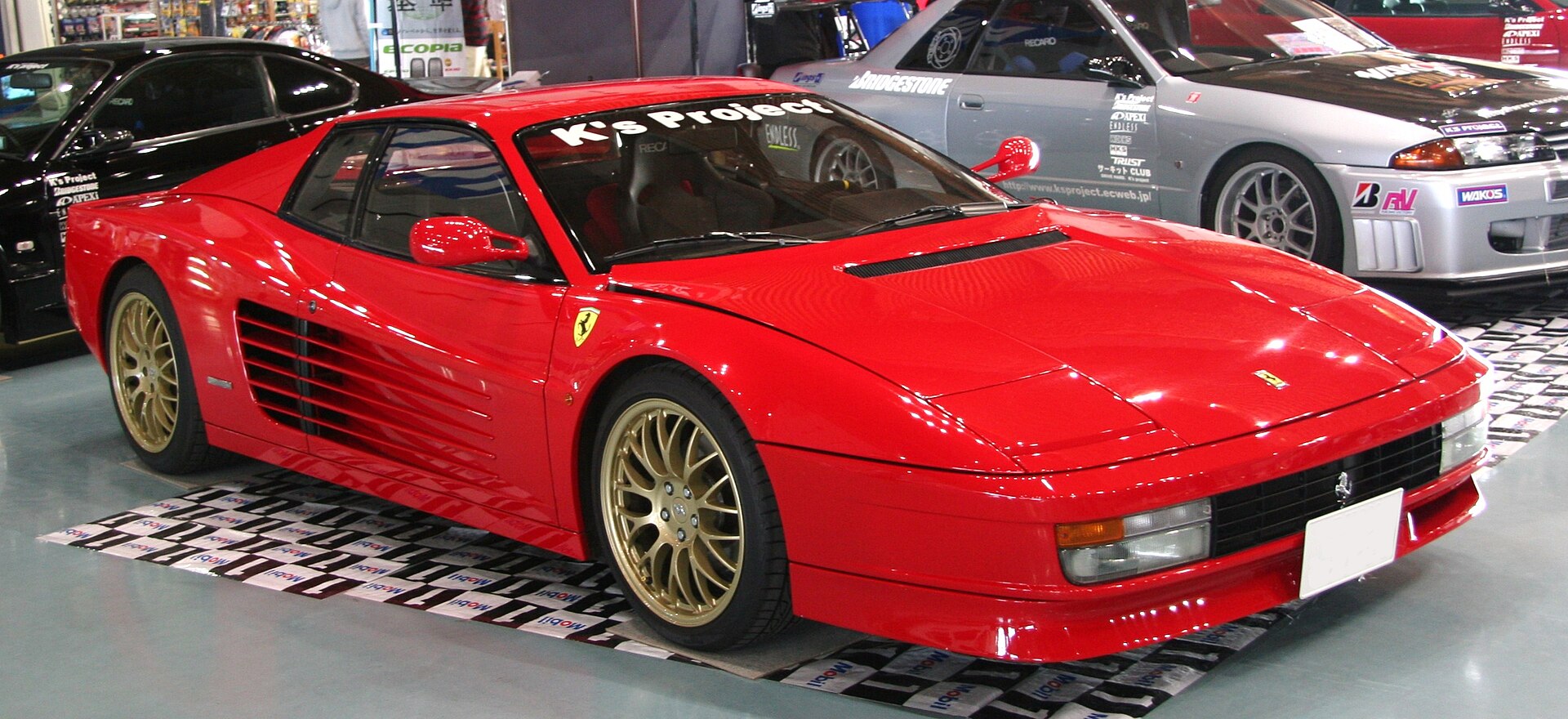 Ferrari Testarossa demonstration vehicle