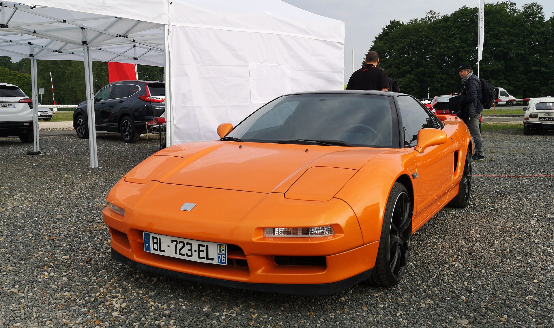 Honda NSX demonstration vehicle
