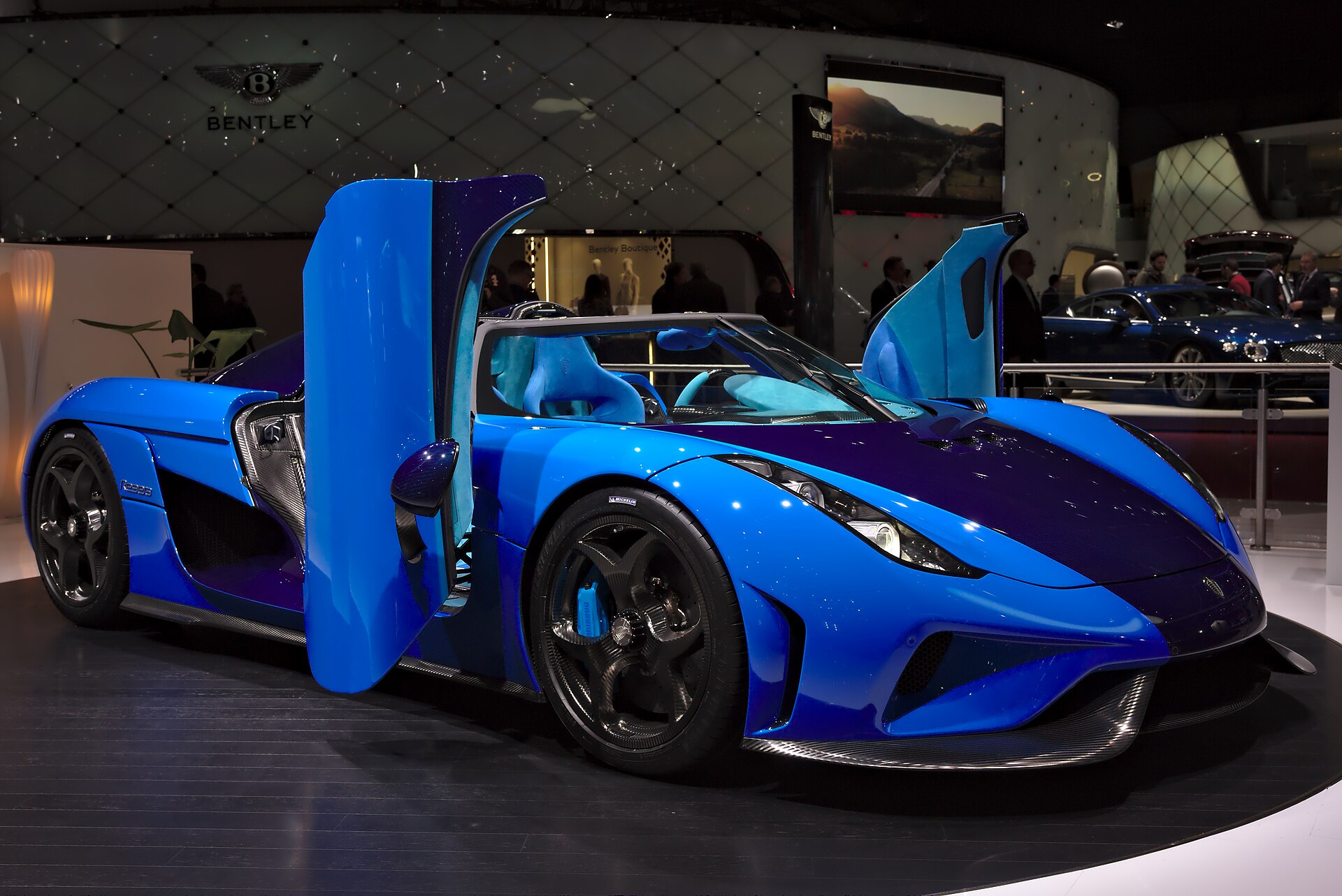 Koenigsegg Regera demonstration vehicle