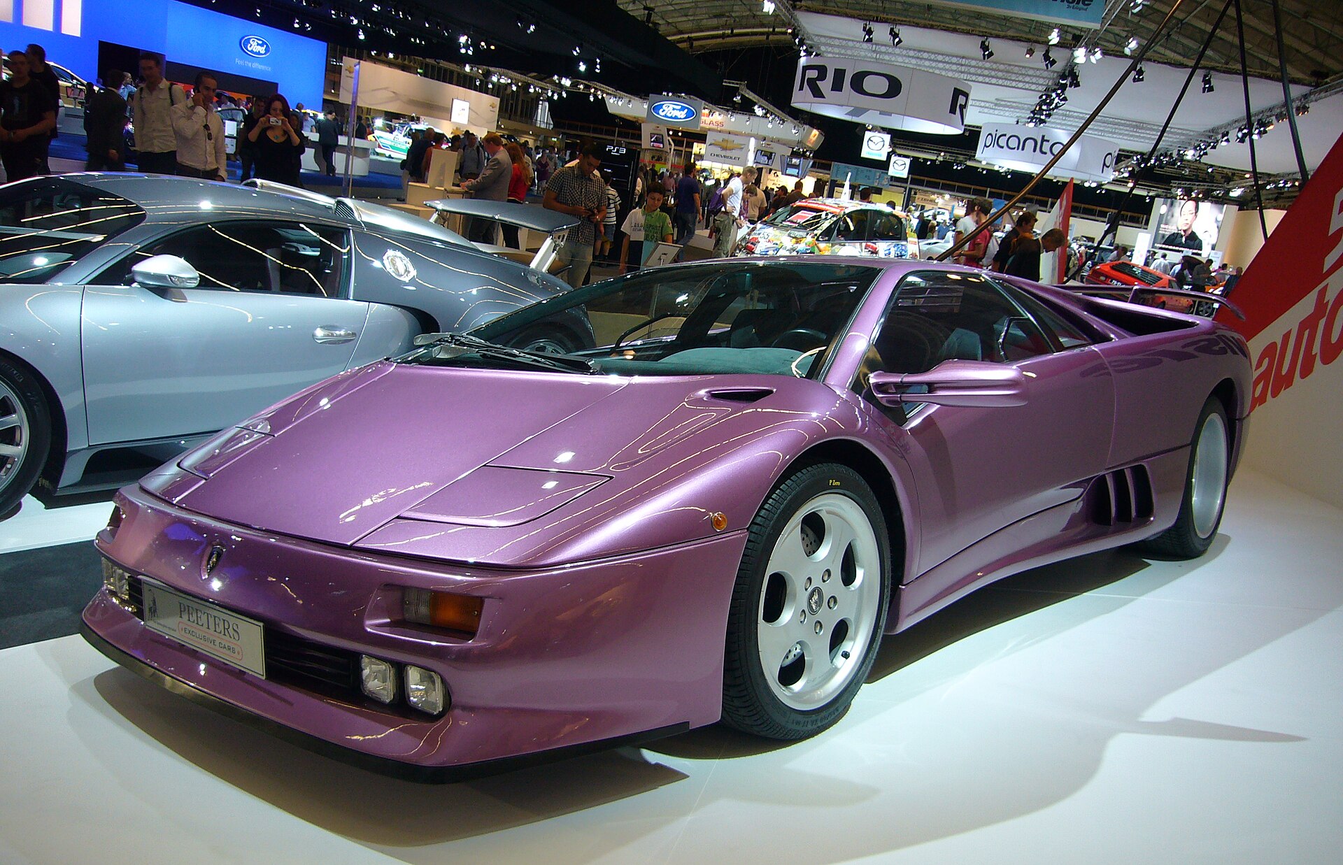 Lamborghini Diablo demonstration vehicle