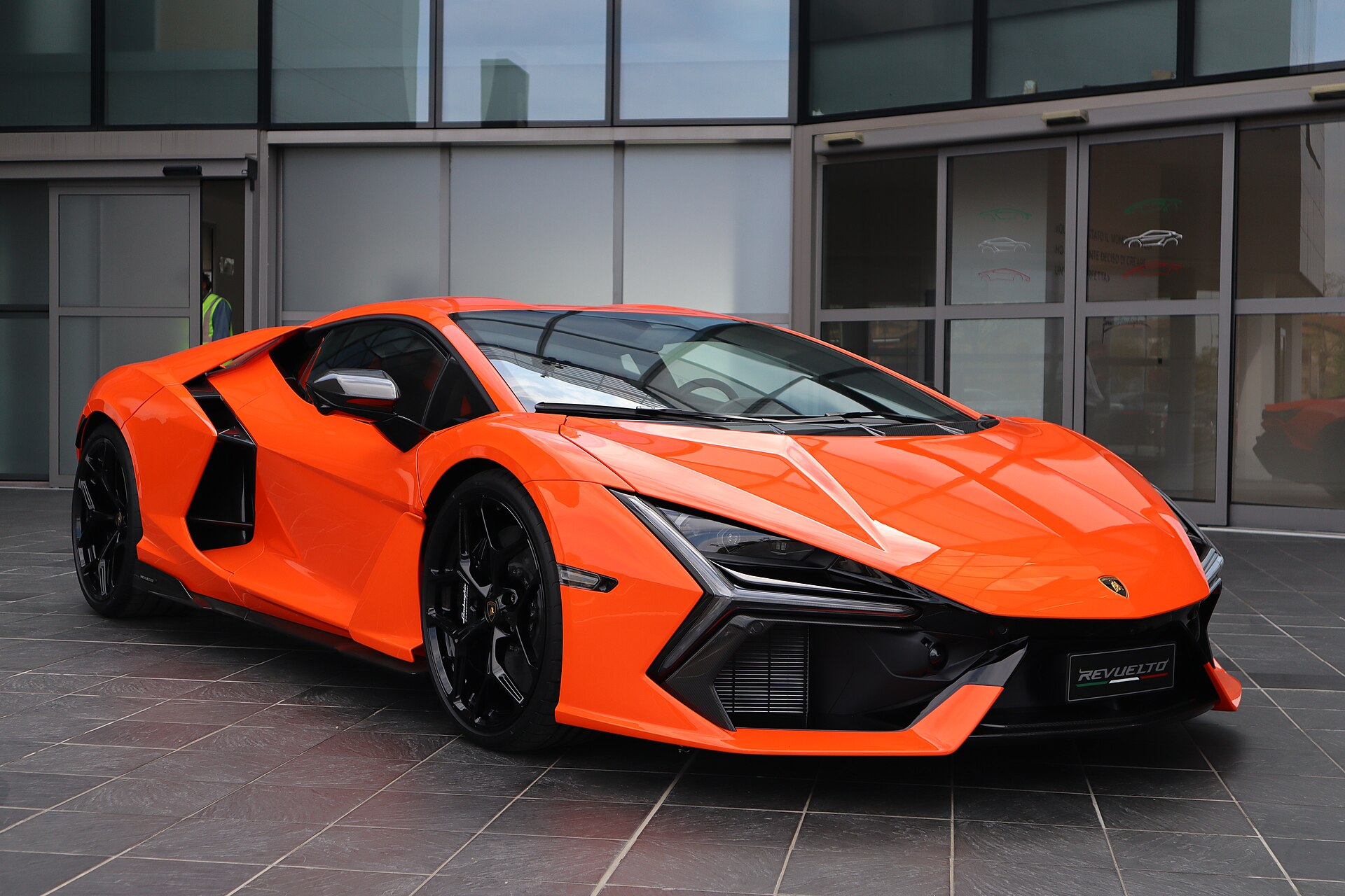 Lamborghini Revuelto demonstration vehicle