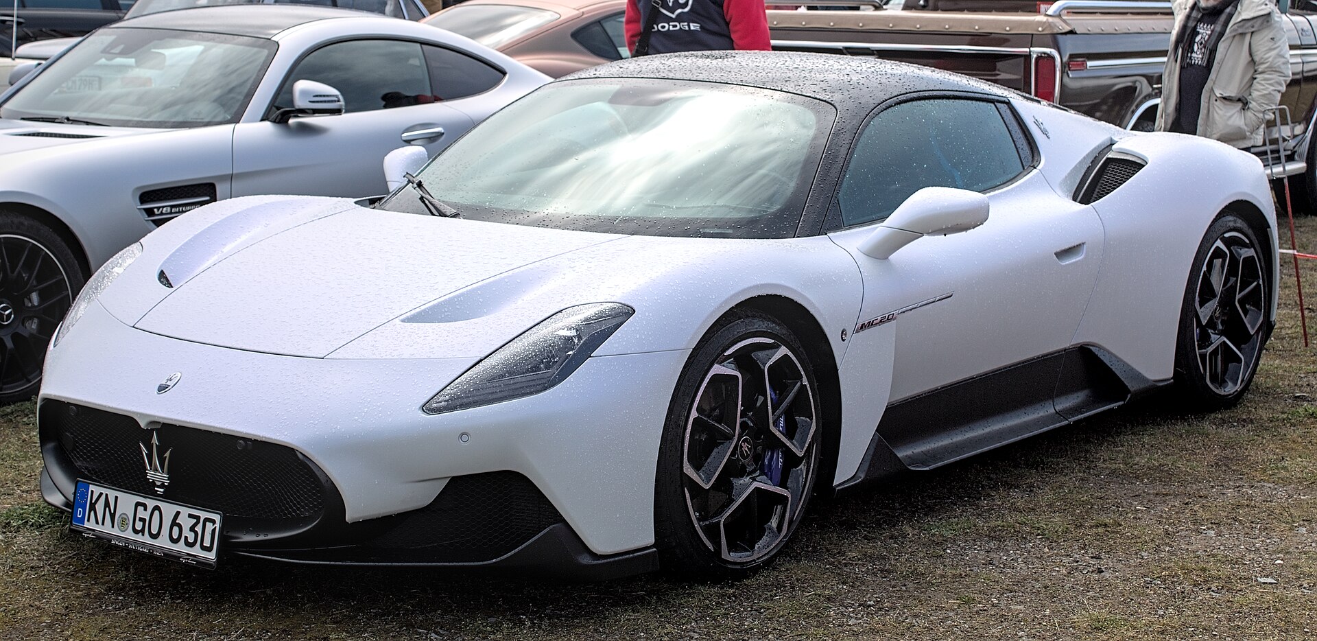 Maserati MC20 demonstration vehicle
