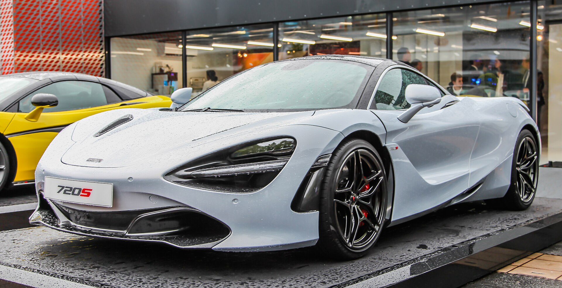 McLaren 720S demonstration vehicle
