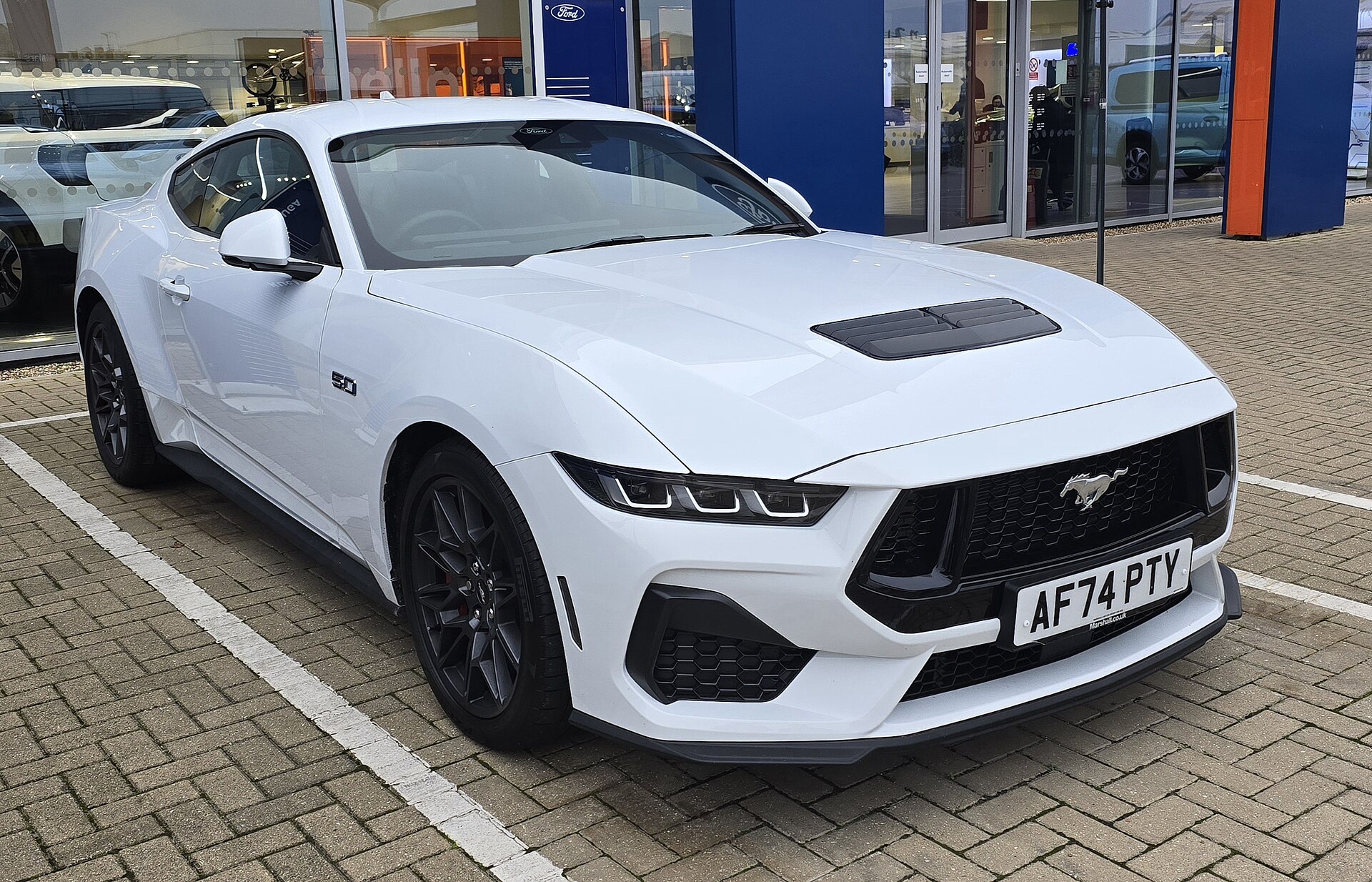 Ford Mustang GT demonstration vehicle