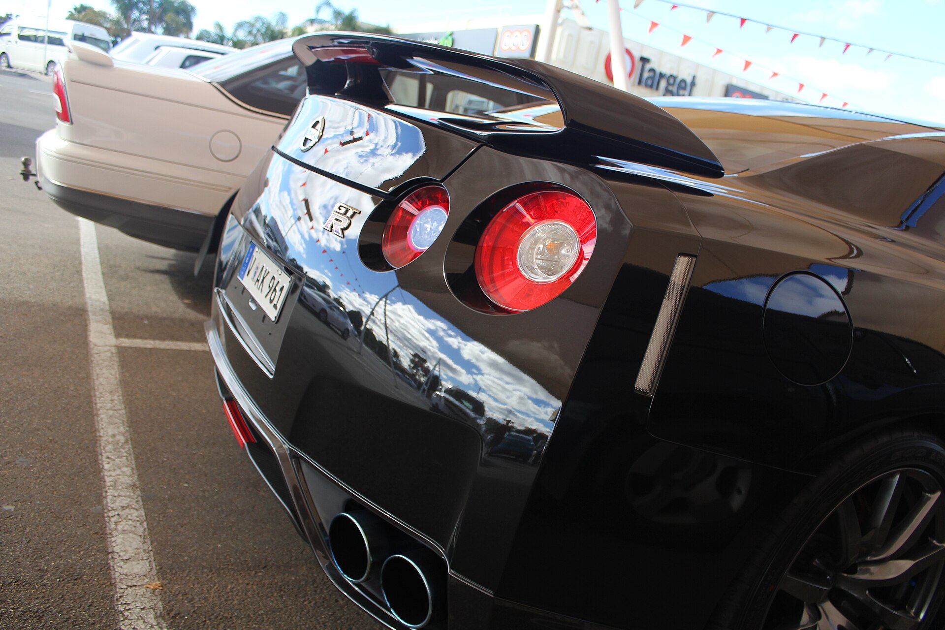 Nissan GT-R demonstration vehicle