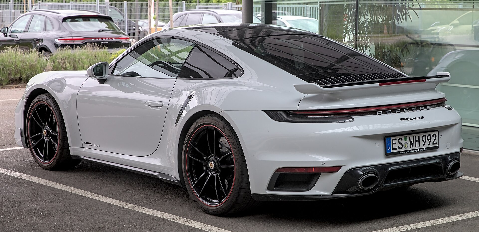 Porsche 911 Turbo S demonstration vehicle