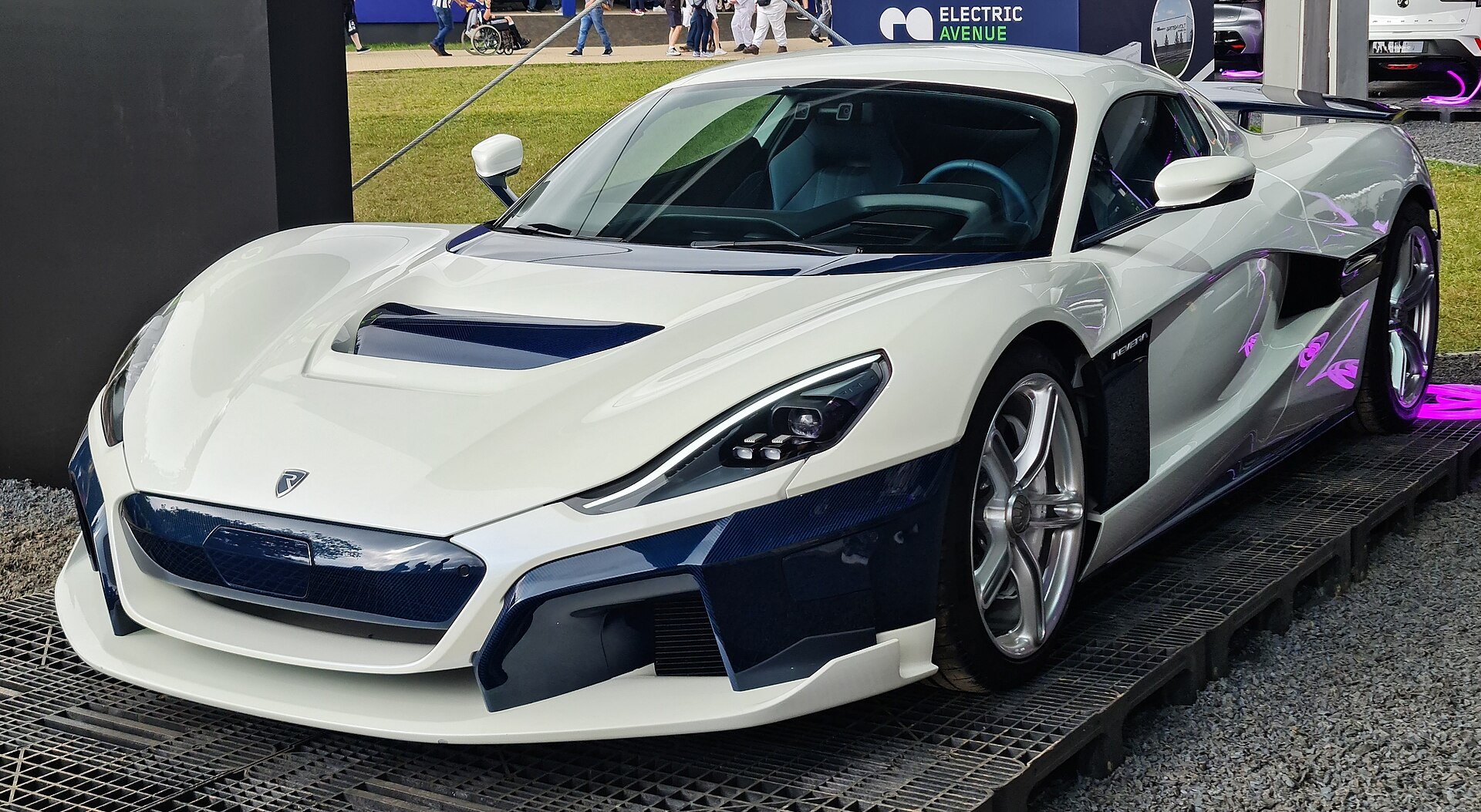 Rimac Nevera demonstration vehicle